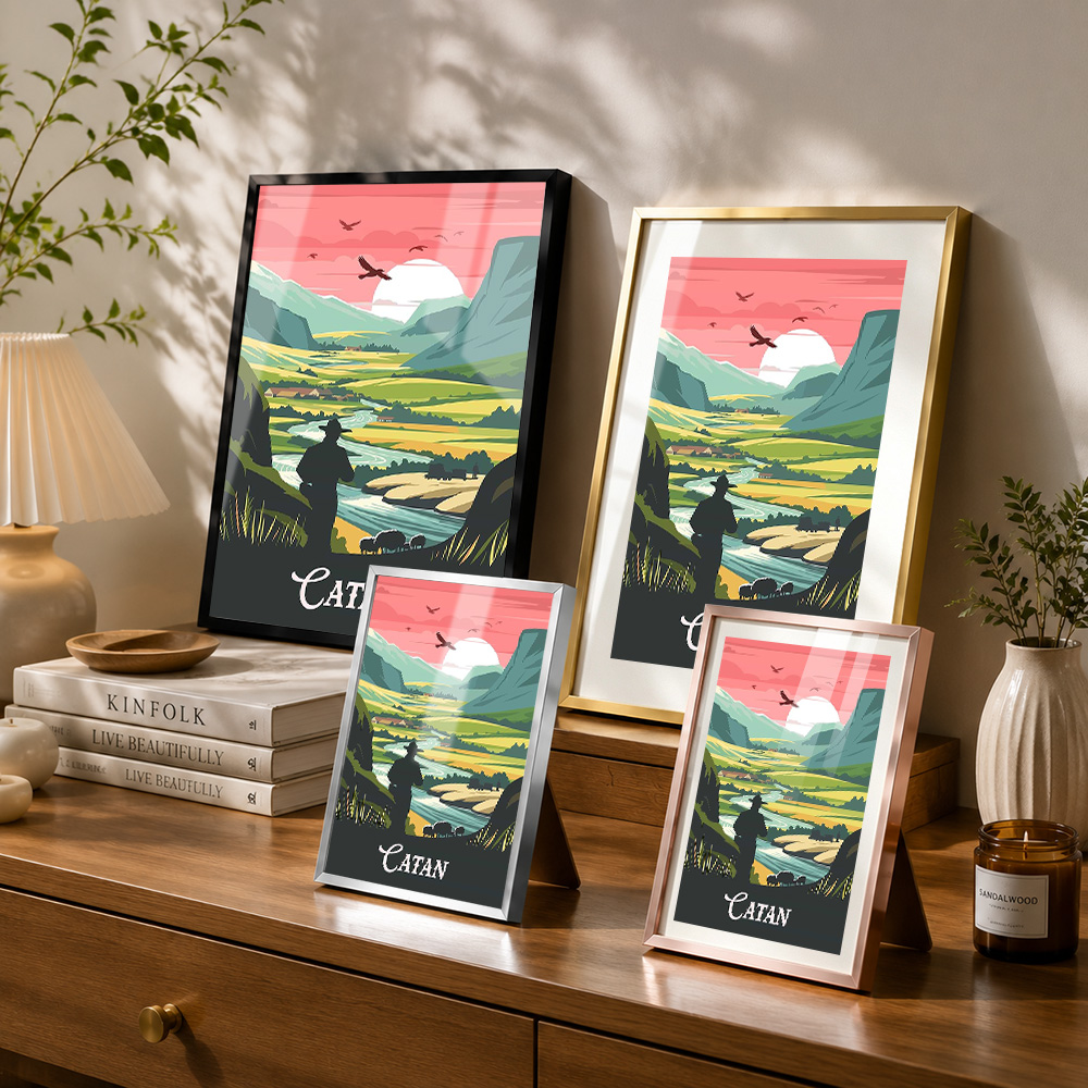 Catan Island Board Game Framed - Board Game Catan 评论和价格
