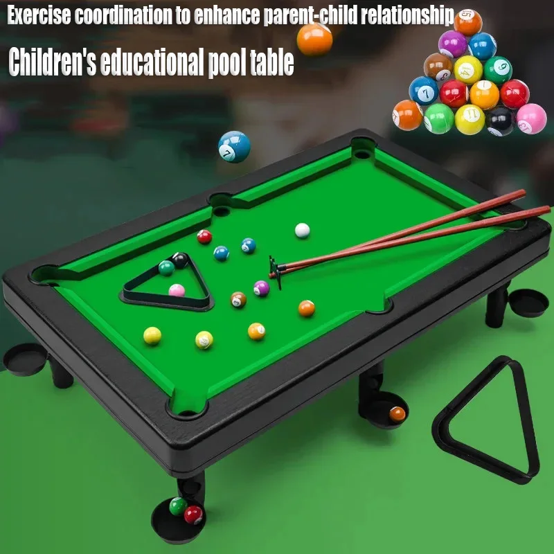Mini Pool Table Game Tabletop  - Board Game Live 评论和价格