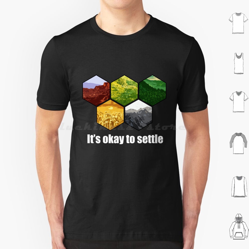 It _ S Okay To Settle T Shirt  - Board Game Catan 评论和价格
