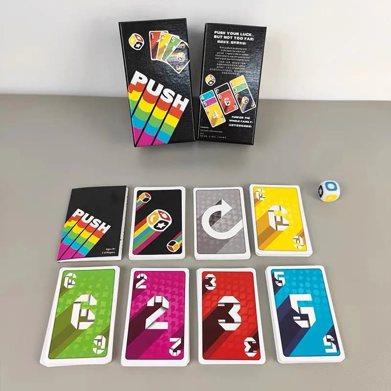 Push Card Game Adults and Teen - Strategy Board Game 评论和价格