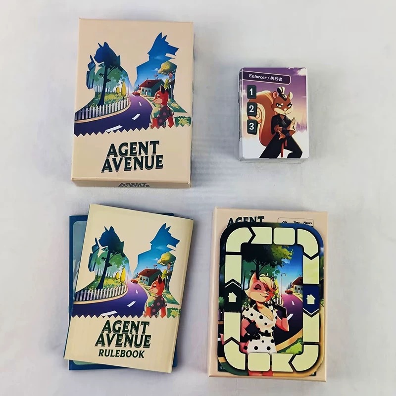 Agent Avenue Board Game Englis - Board Game Live 评论和价格